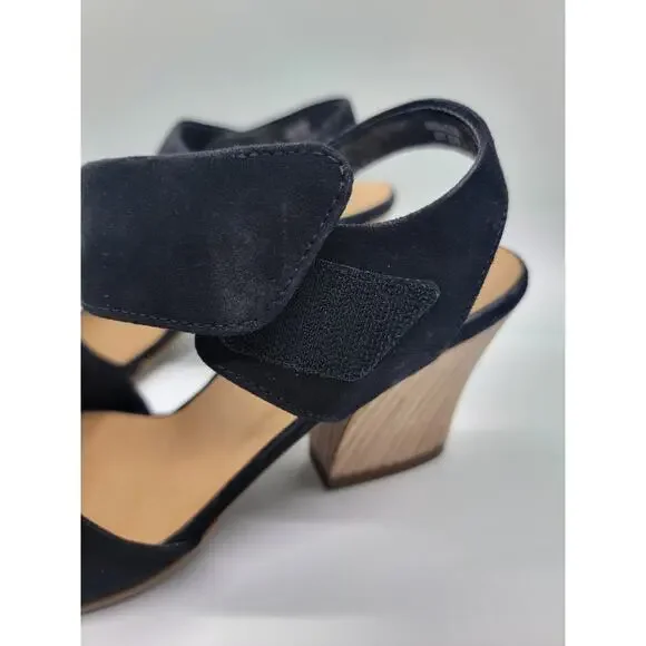 Paul Green München Women US Size 7.5 UK5 Strappy Suede Sandals Made in Austria✨ - Picture 12 of 16
